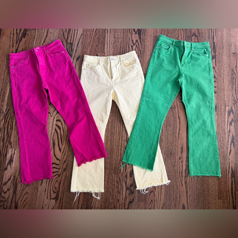 Loft Kick Crop Jeans